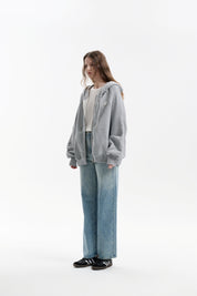 Blue Gradient Diamond Straight Jeans