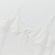 White Lace Patchwork Dress