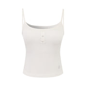 White Diamond Logo Knit Vest