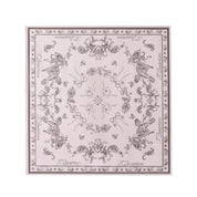 Pink Bow Cashew Flower Square Scarf