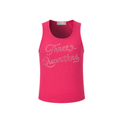 Rose Red Logo Diamond Vest