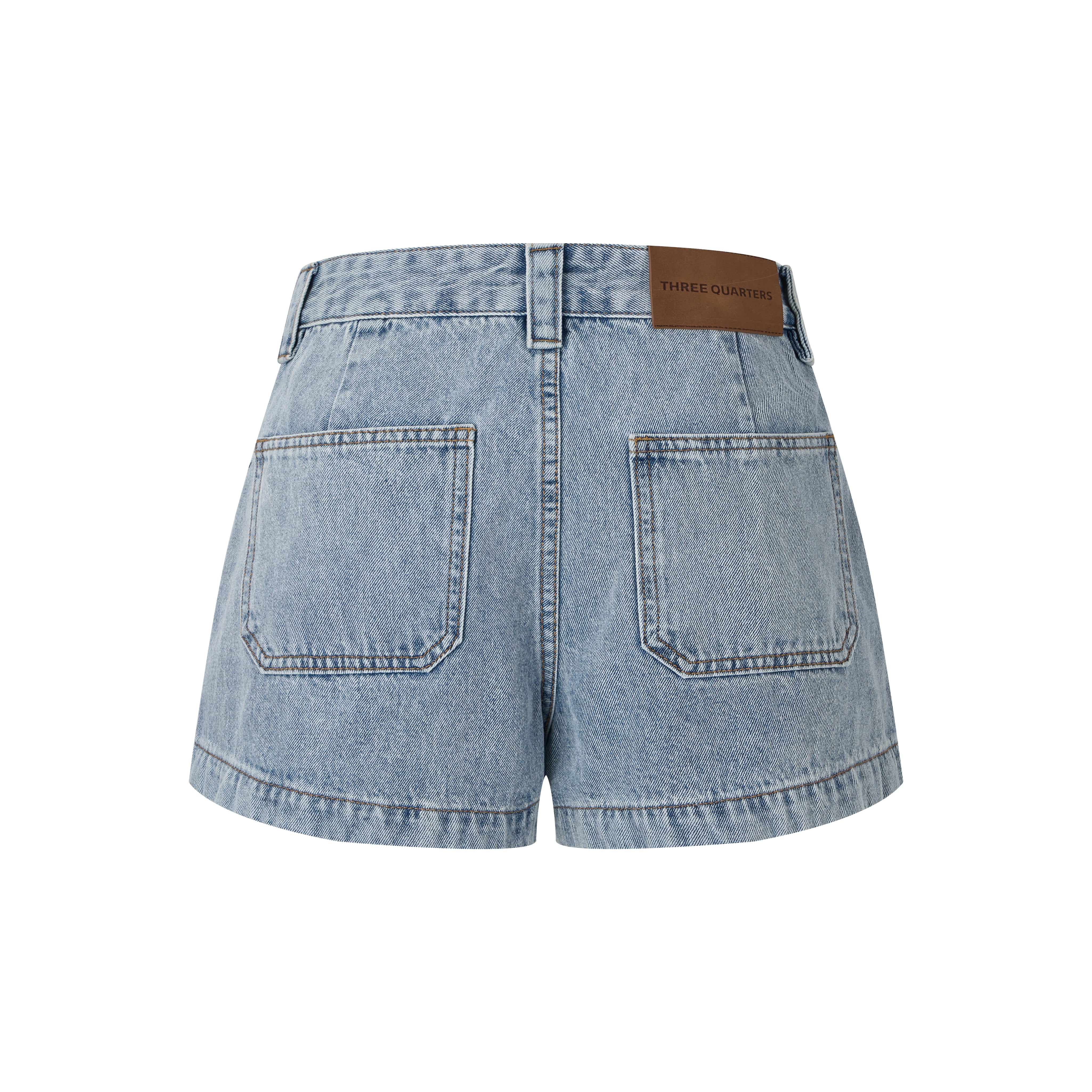 Blue Ribbon 3D Pocket Denim Shorts