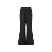 Black Striped Trousers