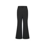 Black Striped Trousers